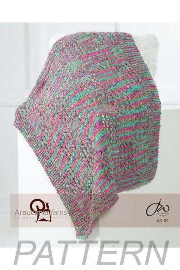 Araucania Yarns Arco Iris Small Lap Blanket PATTERN ONLY-Patterns-Knitting Fever-Alpaca Direct