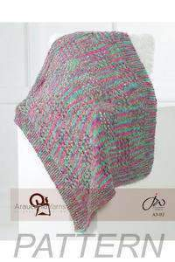 Araucania Yarns Arco Iris Small Lap Blanket PATTERN ONLY