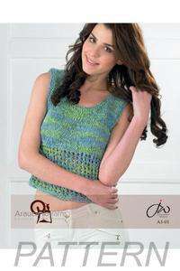Araucania Yarns Arco Iris Summer Top PATTERN ONLY-Patterns-Knitting Fever-Alpaca Direct