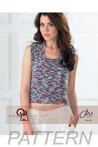 Araucania Yarns Huasco Cap-sleeved Top PATTERN ONLY-Patterns-Knitting Fever-Alpaca Direct