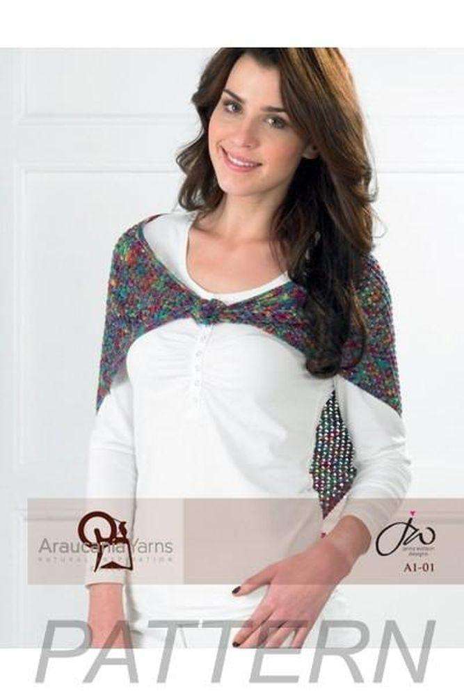 Araucania Yarns Huasco DK Lace Triangular Wrap PATTERN ONLY-Patterns-Knitting Fever-Alpaca Direct