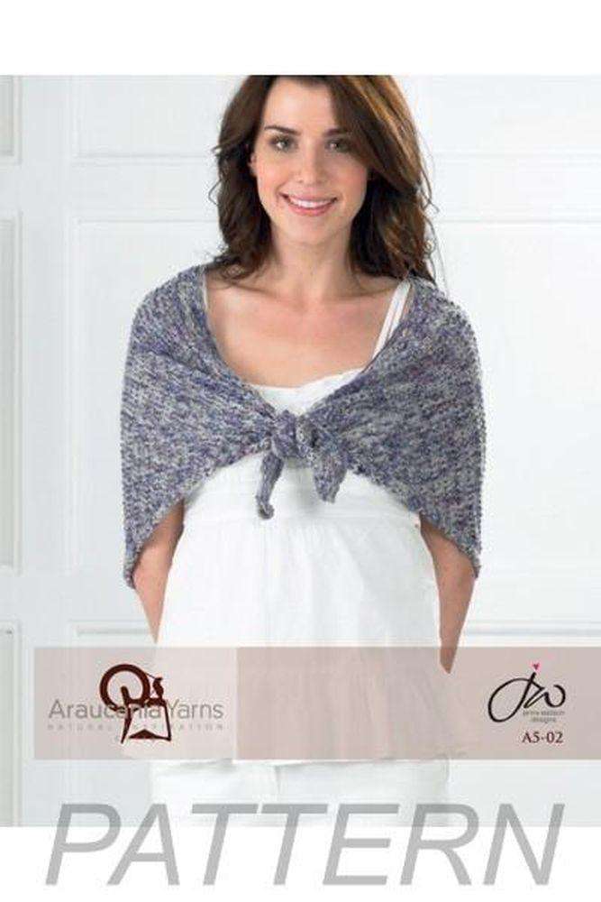 Araucania Yarns Nuble Lace Triangular Wrap PATTERN ONLY-Patterns-Knitting Fever-Alpaca Direct