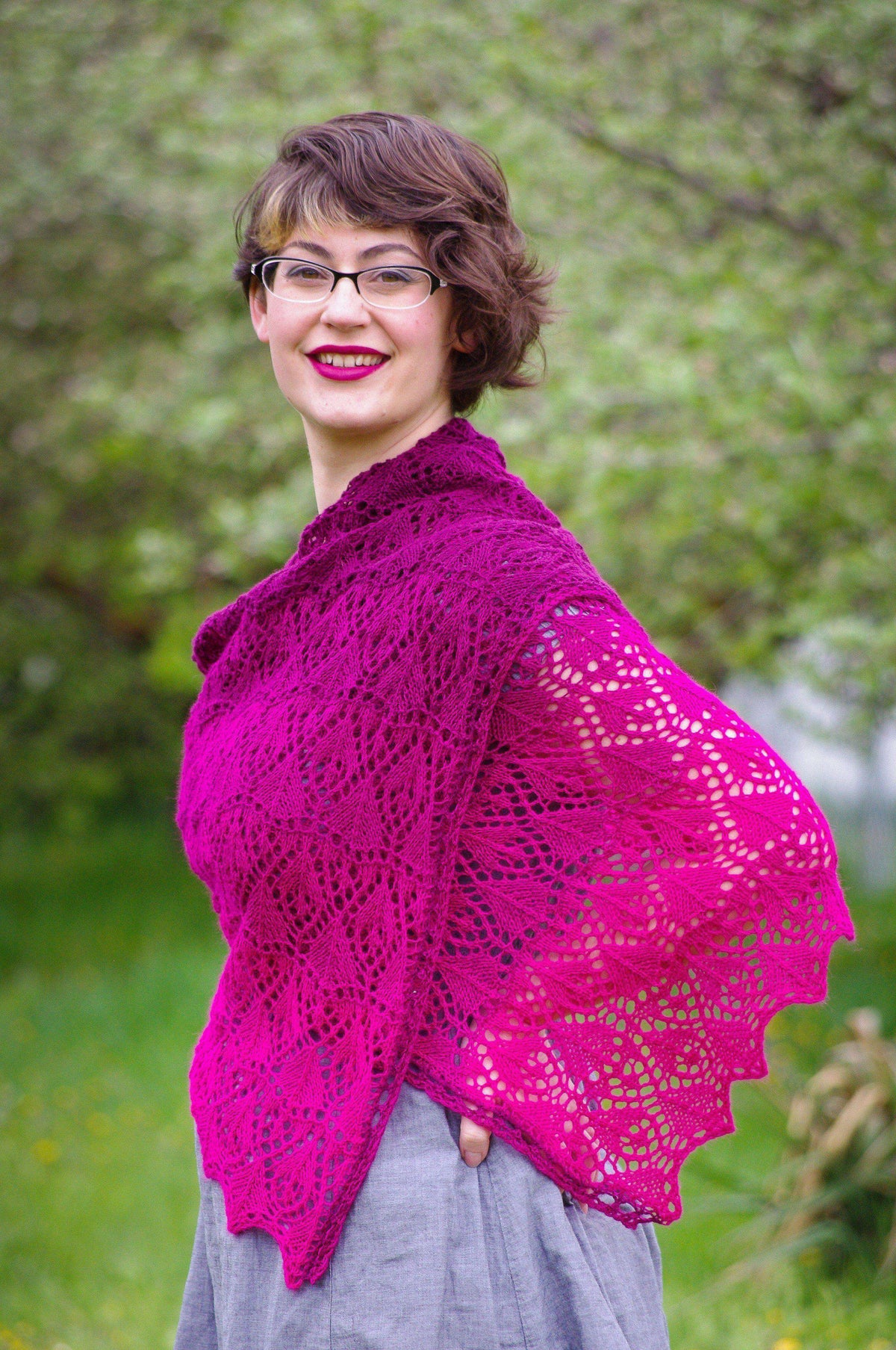 Armeria Wrap by Meghan Jones *Pattern*-Patterns-Meghan Jones-Alpaca Direct