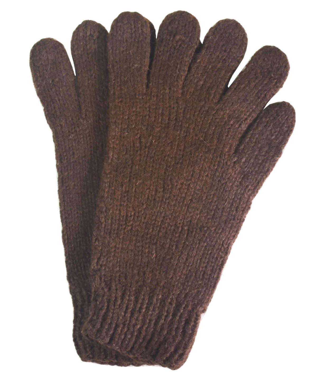 Men&#39;s Alpaca Gloves-Apparel-Alpaca Direct-One Size-Brown-Alpaca Direct