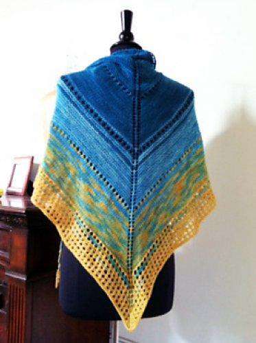 Baah Yarns Sea Glass Shawl PATTERN ONLY-Patterns-Baah Yarns-Alpaca Direct
