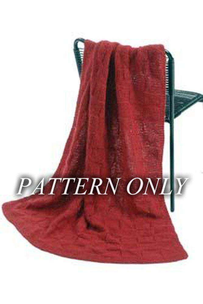 Baby Alpaca Brush Afghan *PATTERN ONLY*-Patterns-Plymouth Yarn-Baby Alpaca Brush Afghan-Alpaca Direct