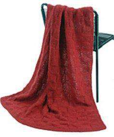 Baby Alpaca Brush Afghan *PATTERN ONLY*-Patterns-Plymouth Yarn-Alpaca Direct