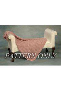 Baby Alpaca Brush Cables and Lace Afghan *Pattern*-Patterns-Plymouth Yarn-Alpaca Direct