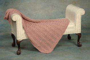 Baby Alpaca Brush Cables and Lace Afghan *Pattern*-Patterns-Plymouth Yarn-Alpaca Direct