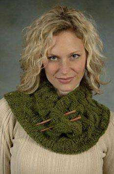 Baby Alpaca Grande Cabled Cowl *Pattern*-Patterns-Plymouth Yarn-Baby Alpaca Grande Cabled Cowl-Alpaca Direct