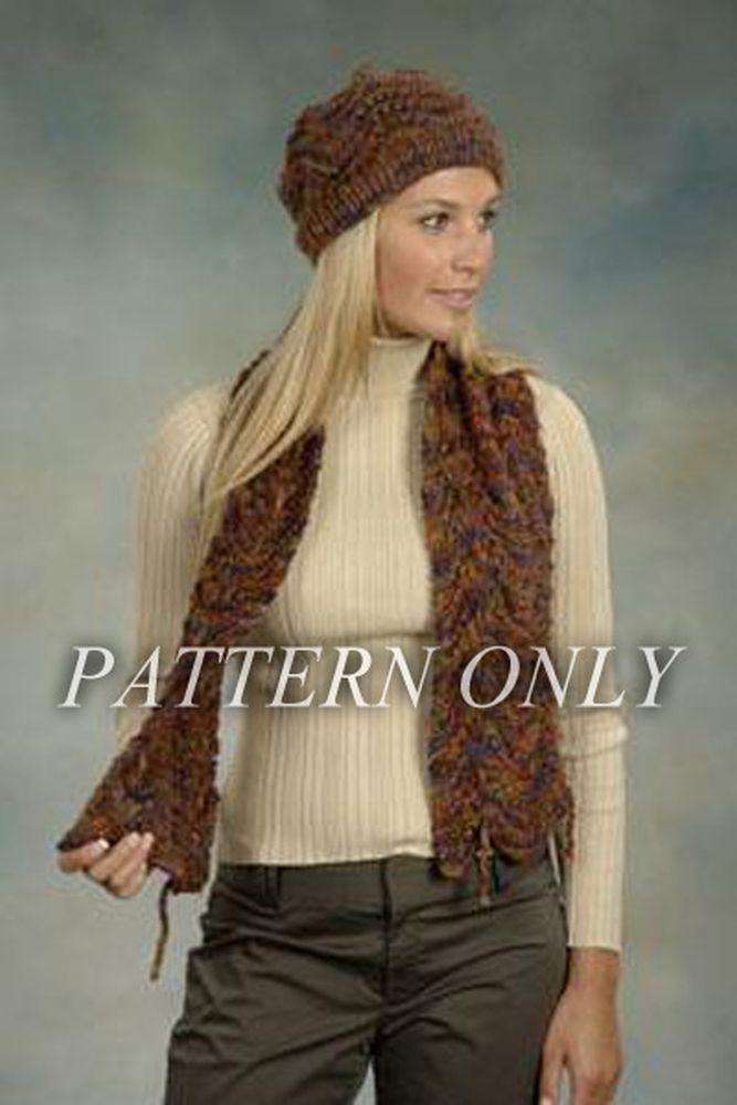 Baby Alpaca Grande Hand Dye Scarves and Hat *Pattern*-Patterns-Plymouth Yarn-Baby Alpaca Grande Hand Dye Scarves and Hat-Alpaca Direct