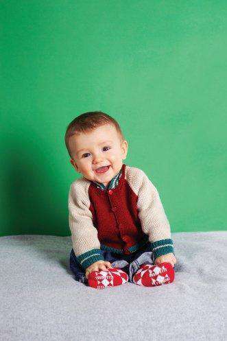 Baseball Jacket by Debbie Bliss-Patterns-Debbie Bliss-Alpaca Direct Main image