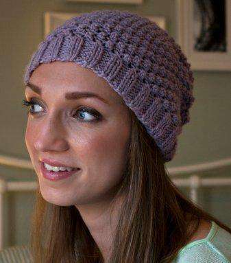 Blackberry Beanie by Sarah Cox *Debbie Bliss Pattern*-Patterns-Debbie Bliss-Alpaca Direct