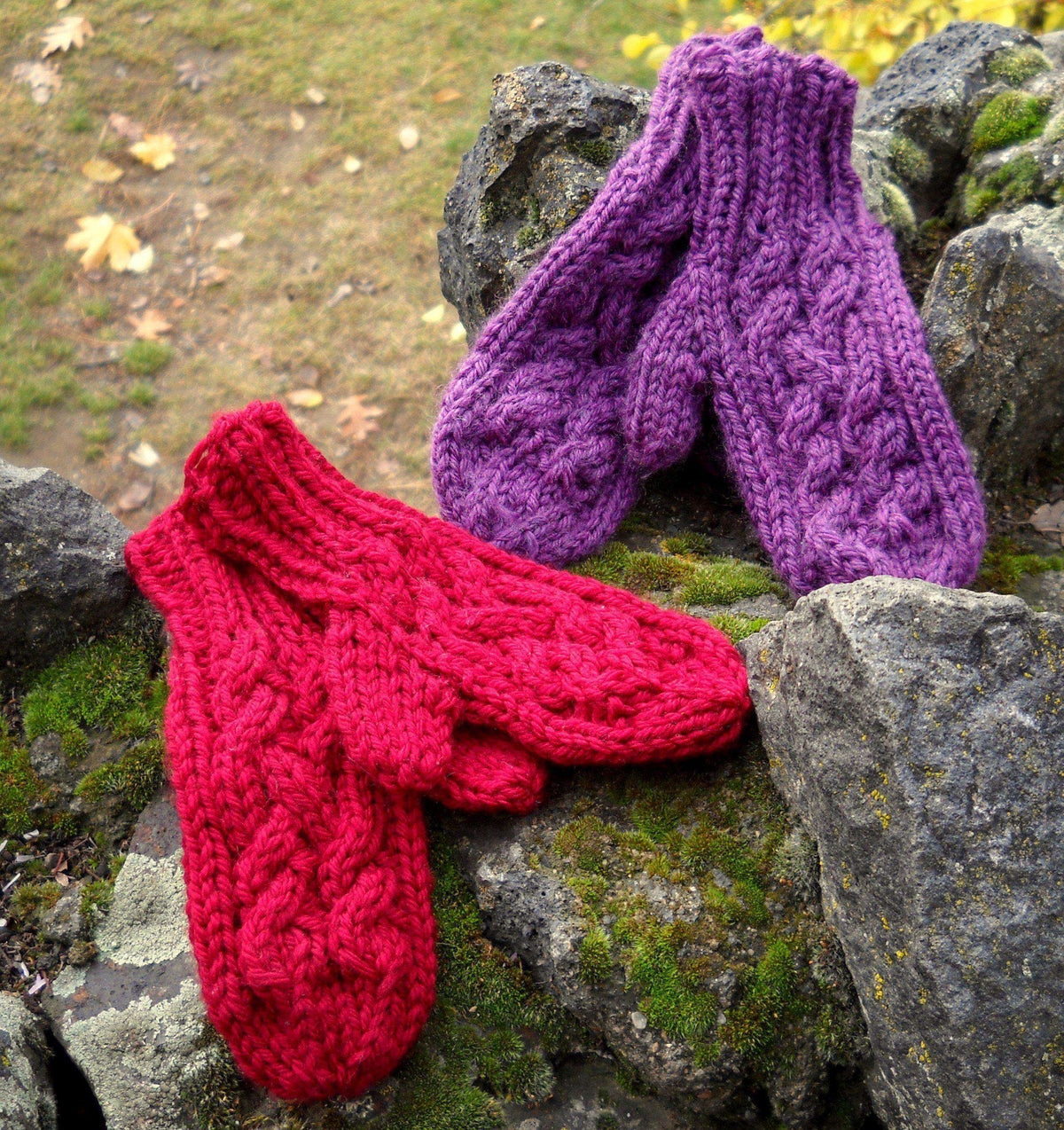 Boreal Hat and Mittens by Meghan Jones *Pattern*-Patterns-Meghan Jones-Alpaca Direct