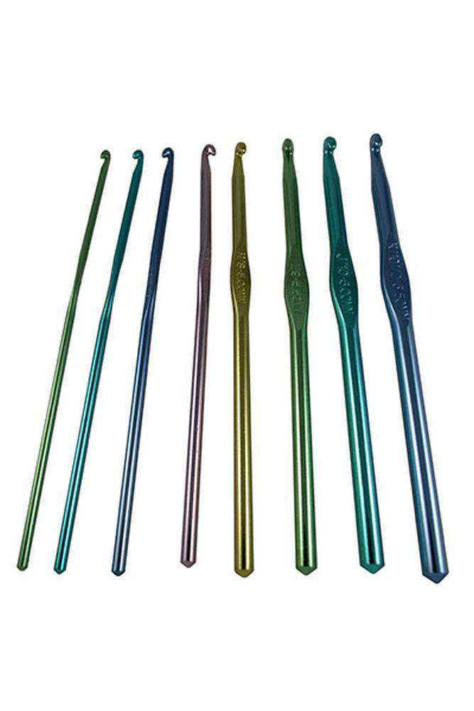 Boye Aluminum Crochet Hook Set 6279-Needles-Boye-Alpaca Direct