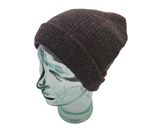 Alpaca Cuffed Hat-Apparel-Alpaca Direct-Charcoal-Alpaca Direct