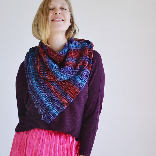 Bruce Shawl by Lena Fedotova-Patterns-Lena Fedotova-Alpaca Direct