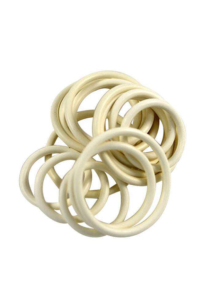 Bryson White Ring Markers Mixed-Notions-Bryson-Large and small mixed-Alpaca Direct
