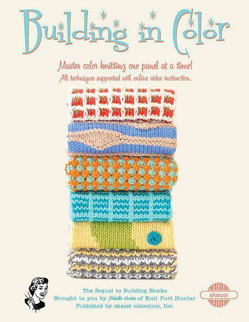 Building in Color Pattern Book by Skacel-Books-Skacel-Alpaca Direct