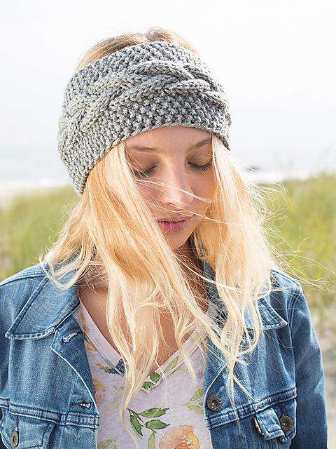 Calisson Headband by The Berroco Design Team-Patterns-Berroco-Alpaca Direct Main image