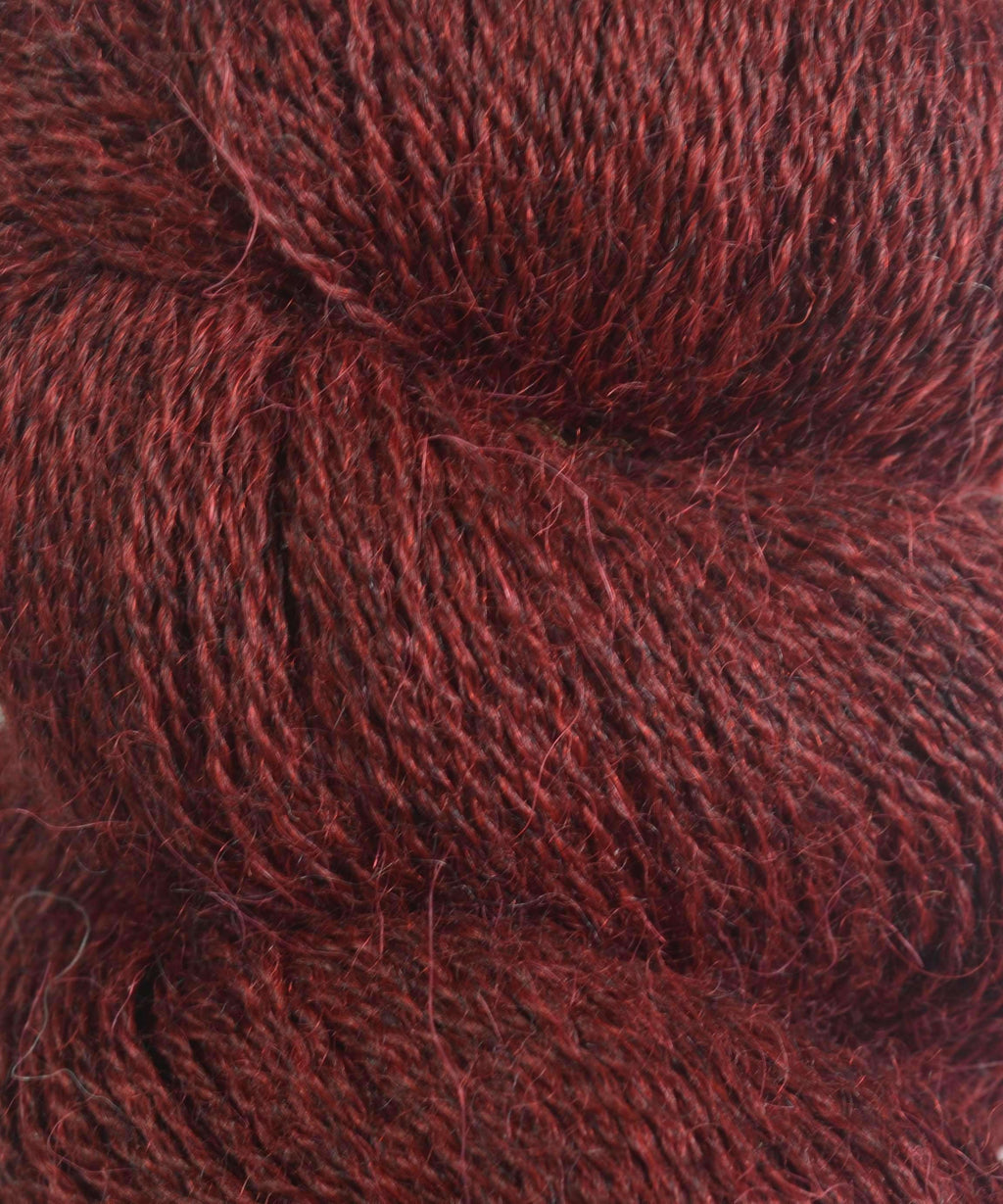 Cascade Baby Alpaca Lace-Yarn-Cascade Yarns-1415 Red Wine Heather-Alpaca Direct