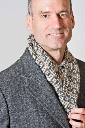 Mosaic Scarf by Brian Kohler-Patterns-Skacel-Alpaca Direct