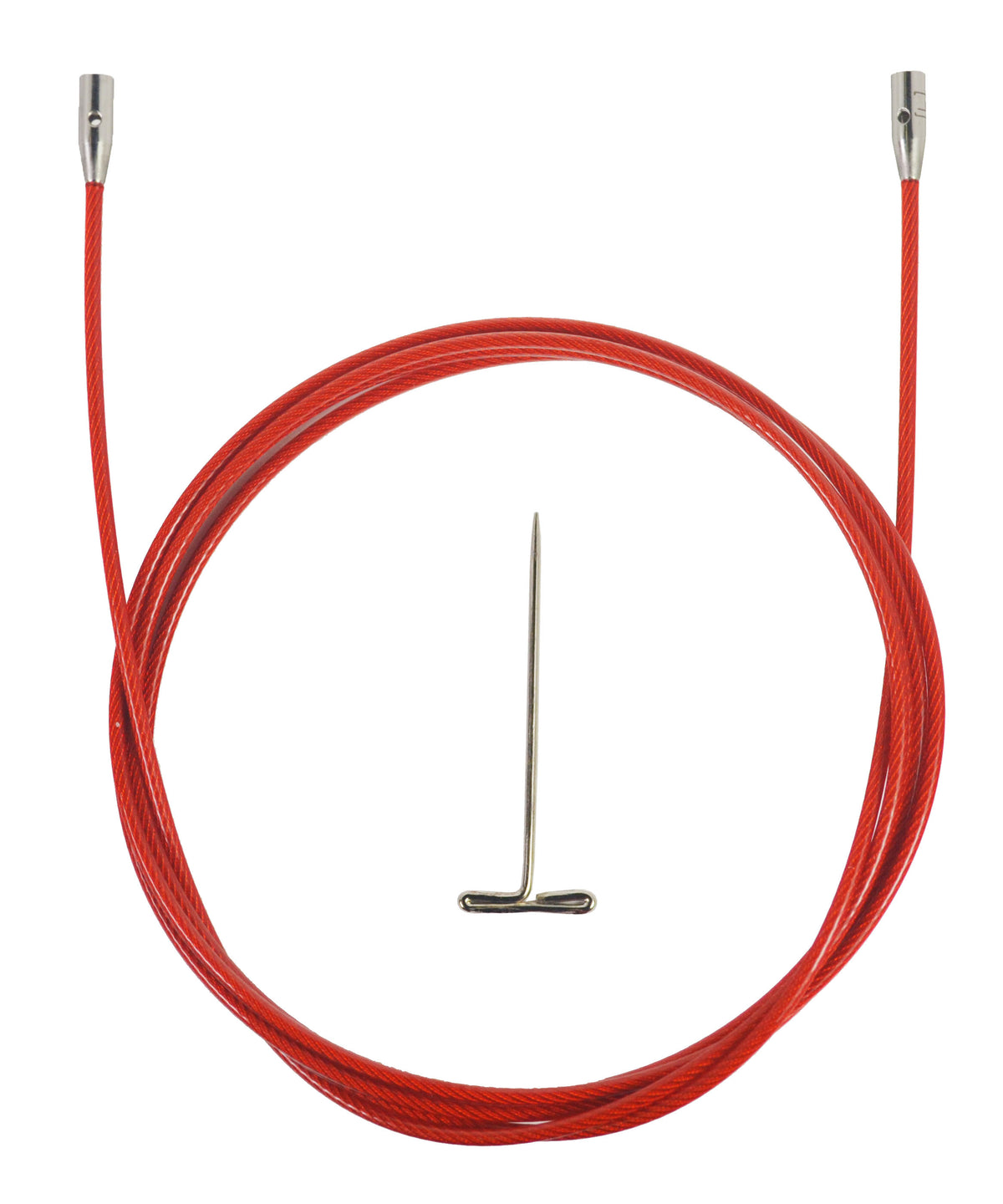 ChiaoGoo Red TWIST Interchangeable Cable 50&quot; (125cm)-Notions-Chiaogoo-Large-Alpaca Direct