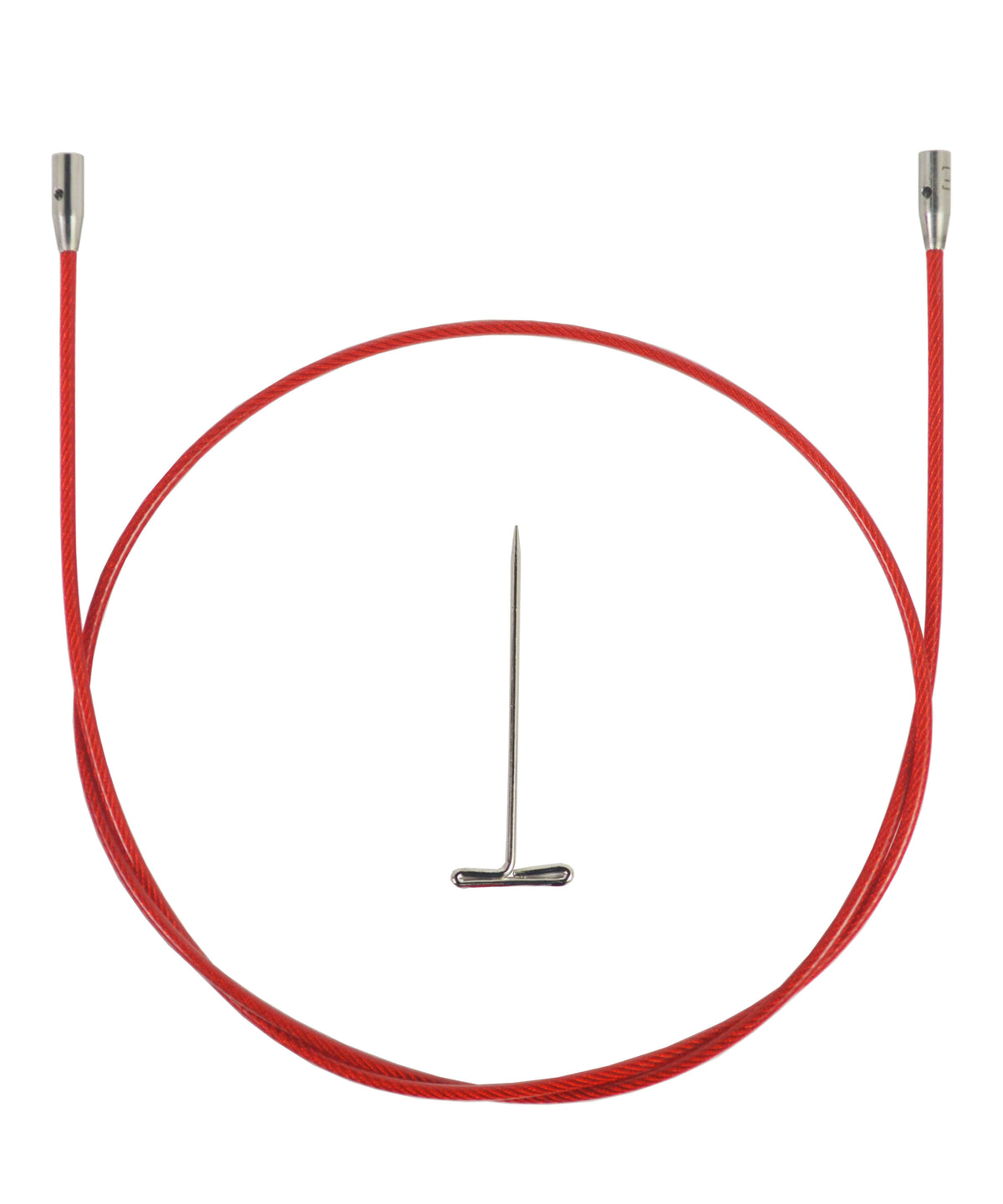 ChiaoGoo Red TWIST Interchangeable Cable 22&quot; (55cm)-Notions-Chiaogoo-Large-Alpaca Direct