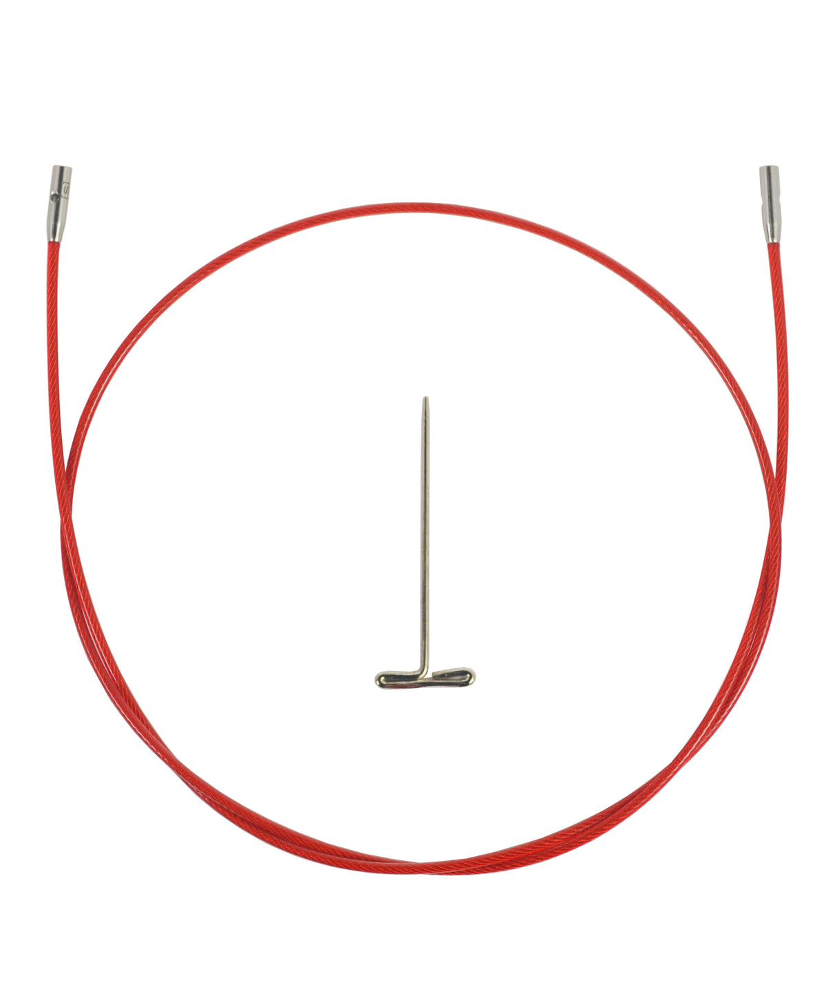 ChiaoGoo Red TWIST Interchangeable Cable 22&quot; (55cm)-Notions-Chiaogoo-Small-Alpaca Direct