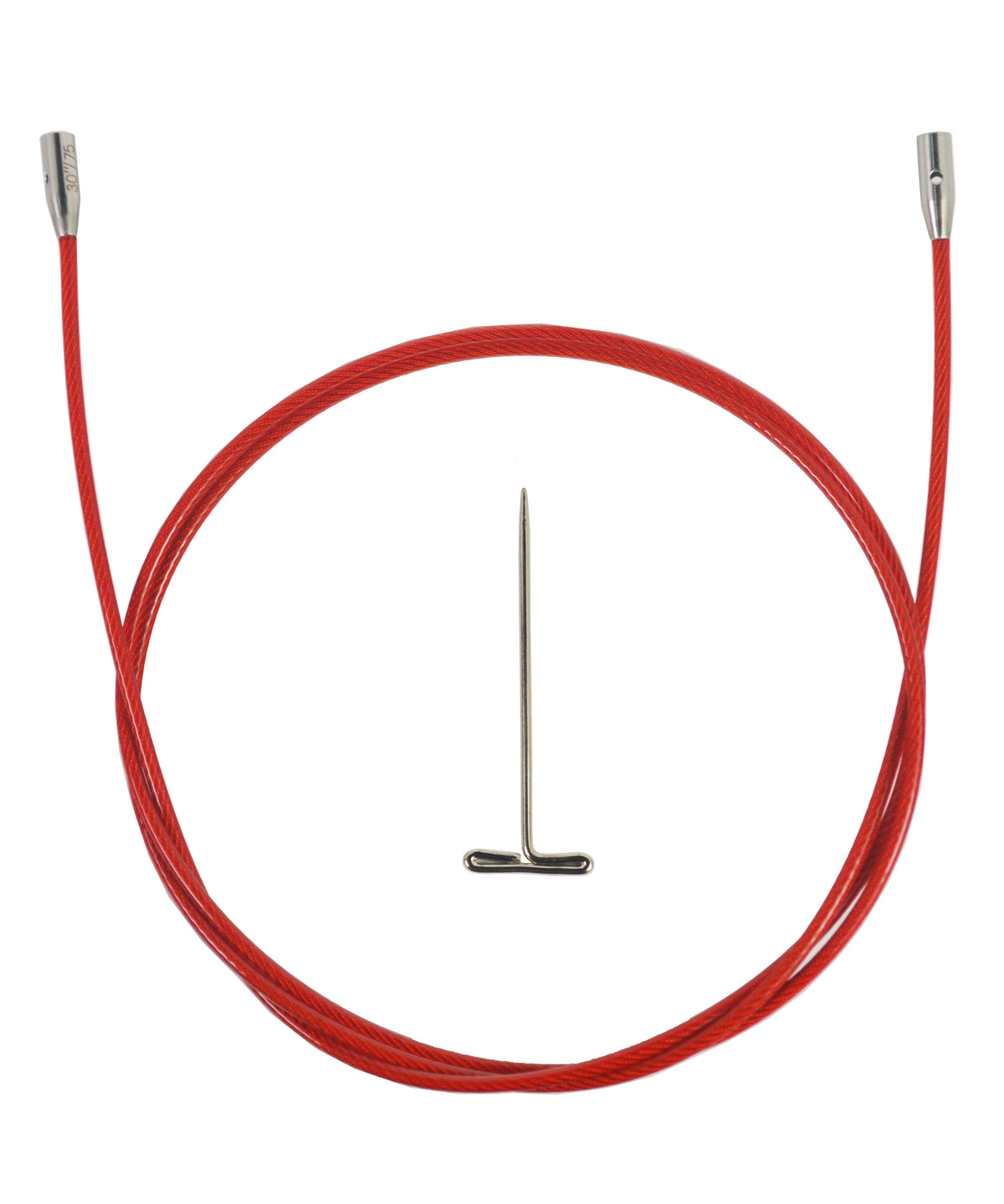 ChiaoGoo Red TWIST Interchangeable Cable 30&quot; (75cm)-Notions-Chiaogoo-Alpaca Direct