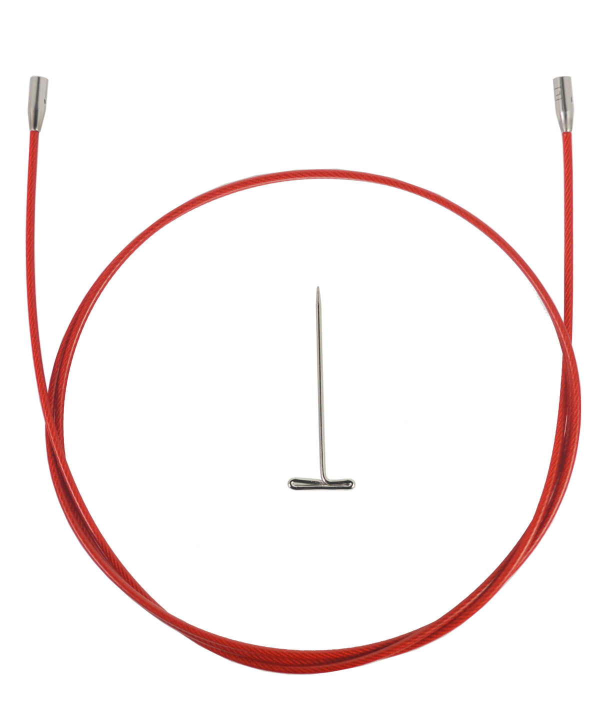 ChiaoGoo Red TWIST Interchangeable Cable 37&quot; (93cm)-Notions-Chiaogoo-Large-Alpaca Direct