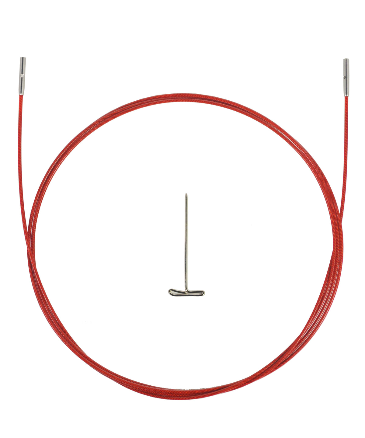 ChiaoGoo Red TWIST Interchangeable Cable 37&quot; (93cm)-Notions-Chiaogoo-Mini-Alpaca Direct