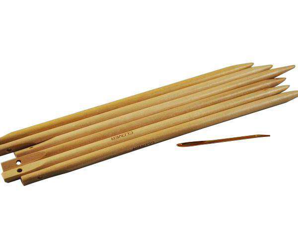 Birch Wood Weaving Sticks
