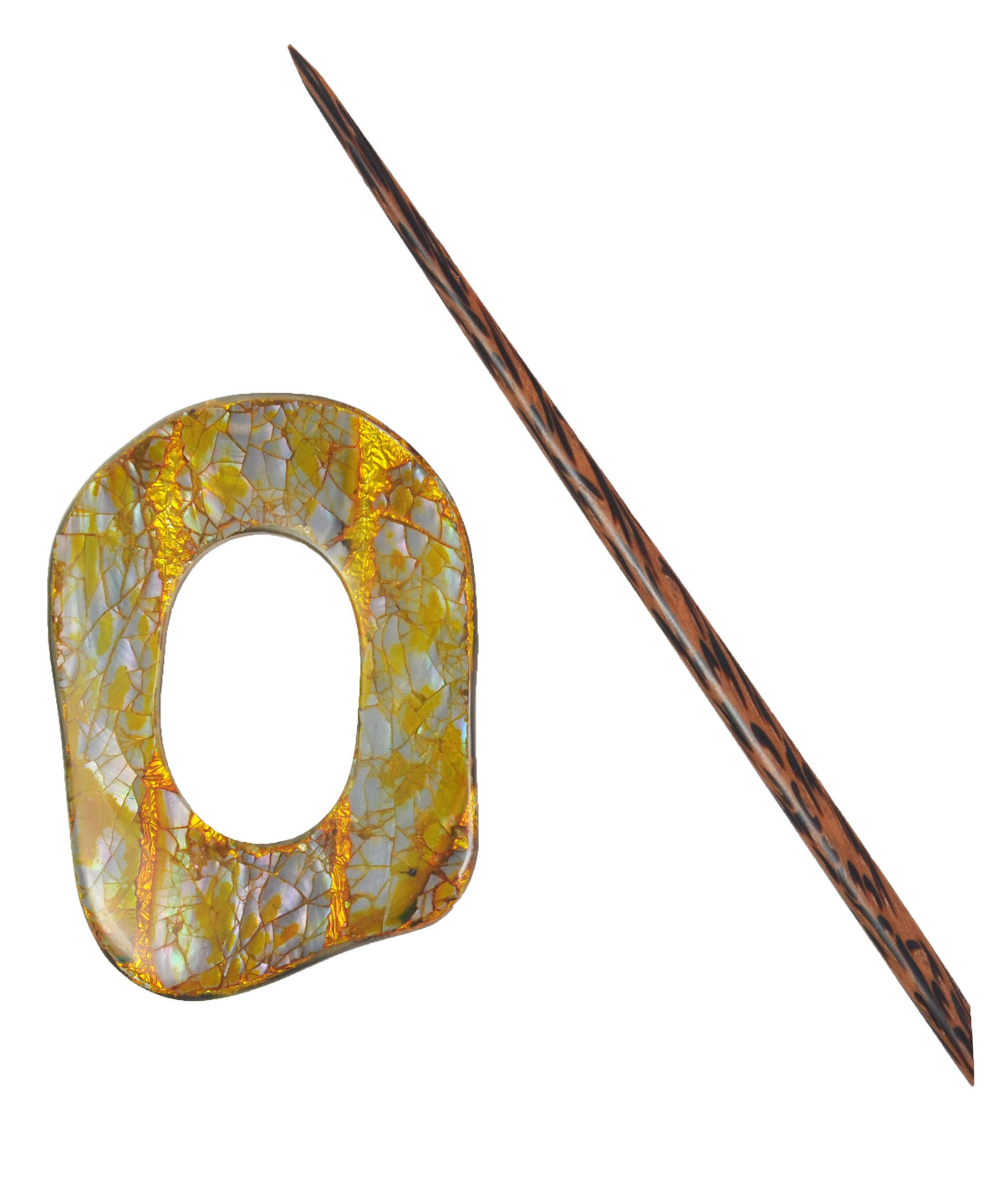 Copper Shell Shawl Pin-Notions-Bryson-Alpaca Direct