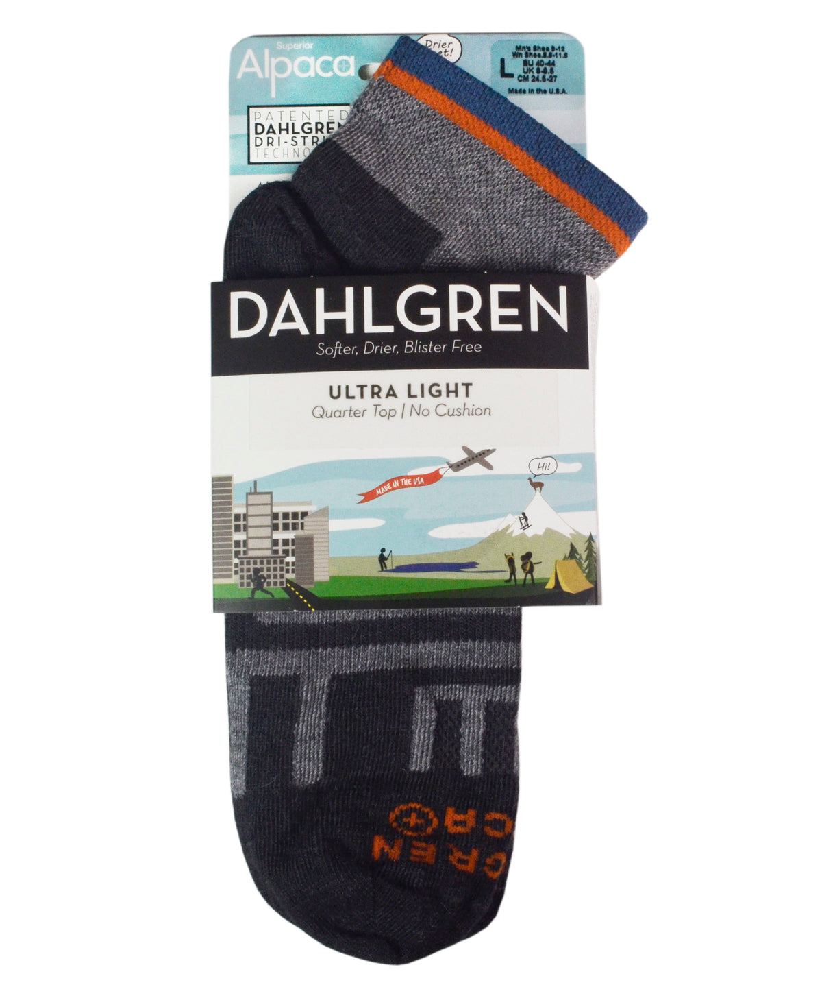 Dahlgren Alpaca Men&#39;s Ultra Light Socks-Socks-Dahlgren-Alpaca Direct