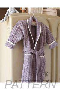 Debbie Bliss 14 Dressing Gown PATTERN ONLY-Patterns-Debbie Bliss-Alpaca Direct