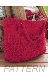 Debbie Bliss 14 Guernsey-Style Bag PATTERN ONLY-Patterns-Debbie Bliss-Alpaca Direct Main image