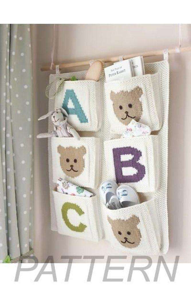 Debbie Bliss 16 Hanging Pockets PATTERN ONLY-Patterns-Debbie Bliss-Alpaca Direct