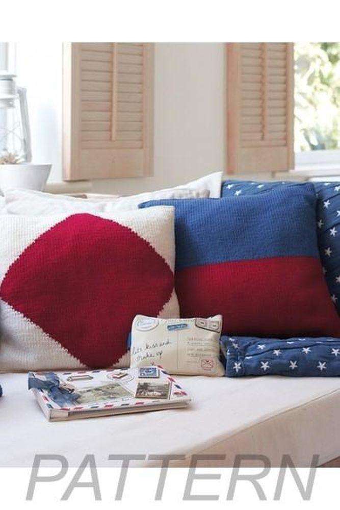 Debbie Bliss 16 Maritime Cushions PATTERN ONLY-Patterns-Debbie Bliss-Alpaca Direct
