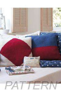 Debbie Bliss 16 Maritime Cushions PATTERN ONLY-Patterns-Debbie Bliss-Alpaca Direct