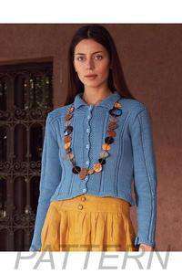 Debbie Bliss 18 Cropped Jacket PATTERN ONLY-Patterns-Debbie Bliss-Alpaca Direct