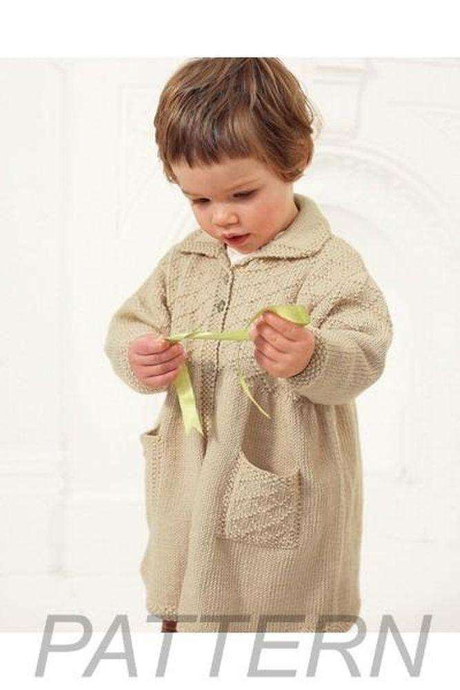 Debbie Bliss 18 Smock Coat PATTERN ONLY-Patterns-Debbie Bliss-Alpaca Direct