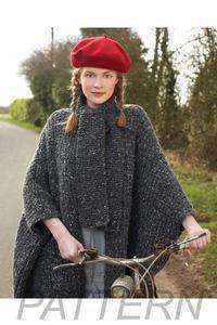 Debbie Bliss 31 Cape Coat PATTERN ONLY-Patterns-Debbie Bliss-Alpaca Direct