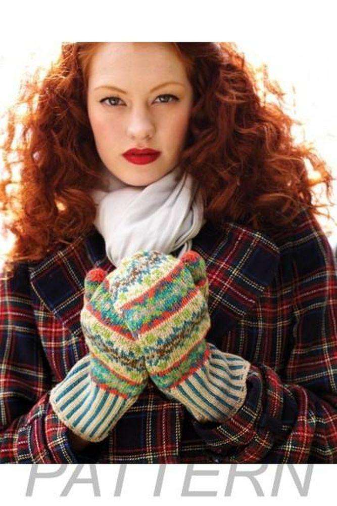 Debbie Bliss 33 Fair Isle Mittens PATTERN ONLY-Patterns-Debbie Bliss-Alpaca Direct