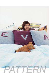 Debbie Bliss Alphabet Pillows PATTERN ONLY-Patterns-Debbie Bliss-Alpaca Direct