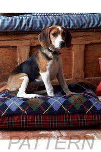 Debbie Bliss Argyll Dog Bean Bag PATTERN ONLY-Patterns-Debbie Bliss-Alpaca Direct
