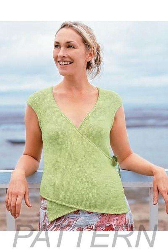 Debbie Bliss Asymmetric Wraparound PATTERN ONLY-Patterns-Debbie Bliss-Alpaca Direct