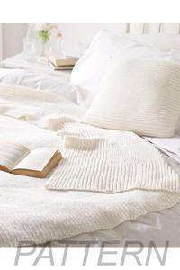 Debbie Bliss Bed Cover &amp; Cushion PATTERN ONLY-Patterns-Debbie Bliss-Alpaca Direct