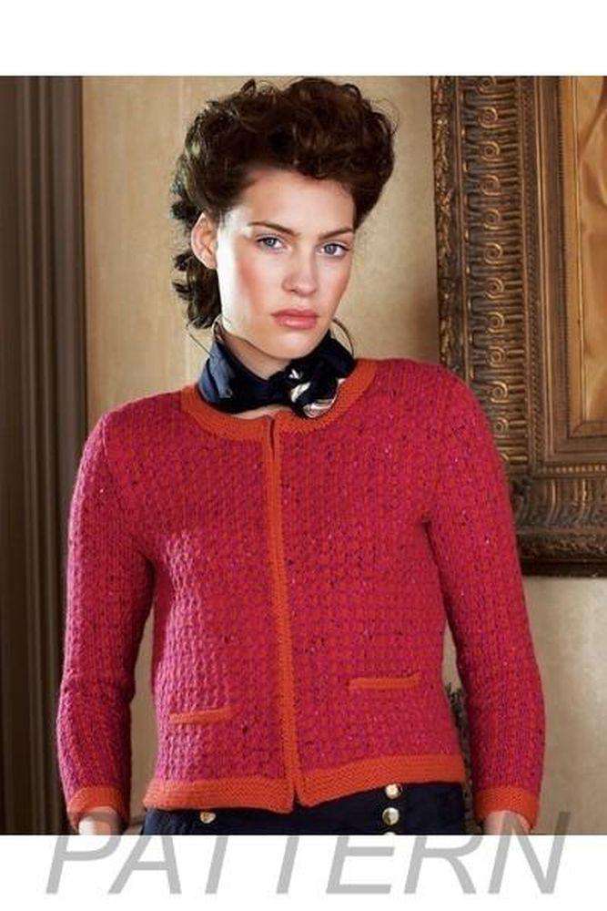 Debbie Bliss Boxy Jacket PATTERN ONLY-Patterns-Debbie Bliss-Alpaca Direct