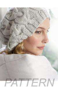 Debbie Bliss Cabled Beret PATTERN ONLY-Patterns-Debbie Bliss-Alpaca Direct